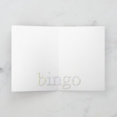 Invitation baby shower Bingo (Intérieur)