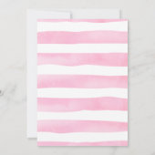 Invitation Baby shower Bingo Jeu Teddy Bear Card (Dos)