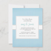 Invitation baby shower (bleu) (Dos)