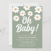 Invitation Baby shower bleu marguy (Devant)