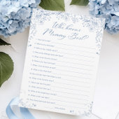 Invitation Baby shower Bleu Qui Connaît Maman La Meilleure Ca