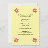 Invitation Baby shower Bloom Baby Bloom (Dos)