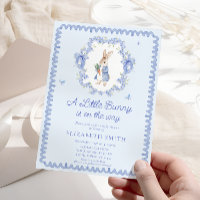 Baby shower Blue Cute Peter Rabbit