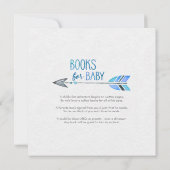 Invitation Baby shower Blue Dreamcatcher (Dos)