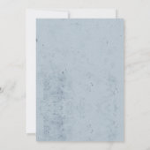 Invitation Baby shower Blue Jean Baby Denim (Dos)