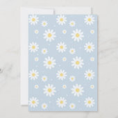 Invitation Baby shower Blue Silly Goose Boy (Dos)