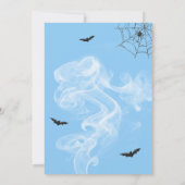 Invitation Baby shower Blue Witch (Dos)