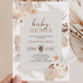 Invitation Baby Shower Bohème Sous l'Océan