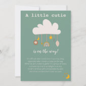 Invitation Baby shower Boho (Devant)