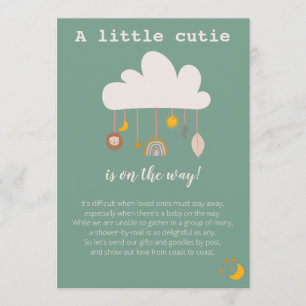 Invitation Baby shower Boho