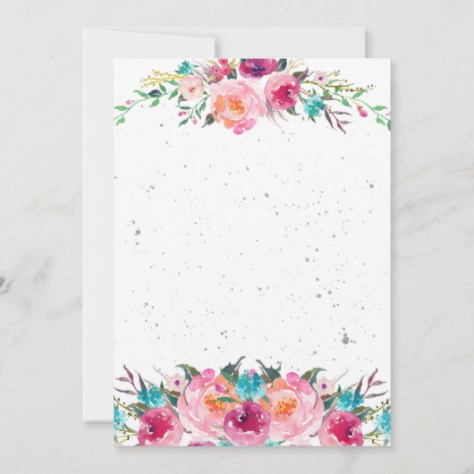 Invitation Baby shower Boho (Dos)