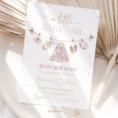 Invitation Baby shower Boho