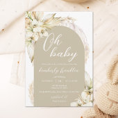 Invitation Baby shower Boho