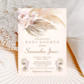 Invitation Baby shower Boho