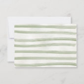 Invitation Baby shower Boho Nature Clothesline Diaper Raffle (Dos)