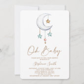 Invitation Baby shower Boho neutre pour les femmes (Devant)