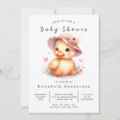 Invitation Baby shower Boho Printable (Devant)