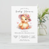 Invitation Baby shower Boho Printable (Debout devant)