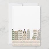 Invitation Baby shower Boho Stork Livraison Spéciale Saupoudr (Dos)