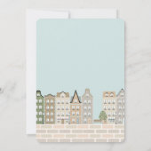 Invitation Baby shower Boho Stork Livraison Spéciale Saupoudr (Dos)