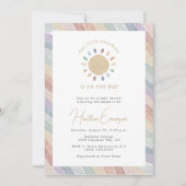 Invitation Baby shower Boho Sunshine (Devant)