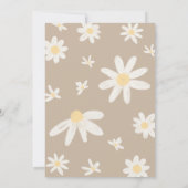 Invitation Baby shower Boho Super Daisy (Dos)