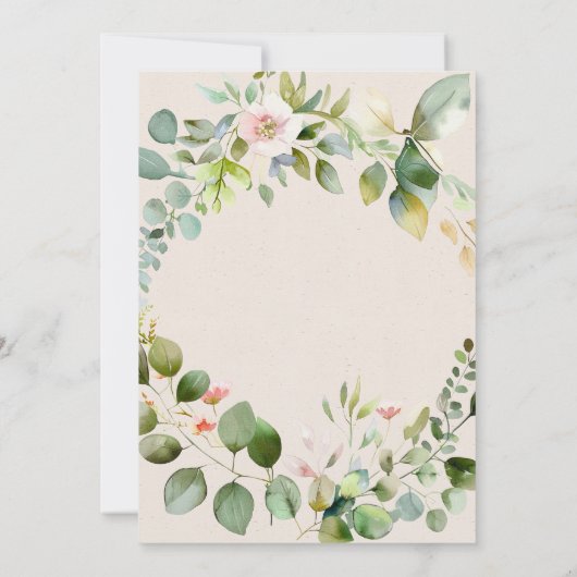 Invitation Baby shower Boho Twins (Dos)