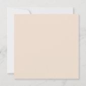 Invitation Baby shower botanique Little Cutie Citrus (Dos)