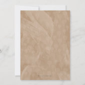 Invitation Baby shower Boulon Beige Bear Hot Air (Dos)