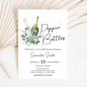 Invitation Baby shower Bouteilles