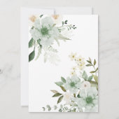 Invitation Baby shower Bouteilles pour bébés Poppin (Dos)