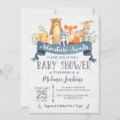 Invitation Baby shower Boy Boy (Devant)