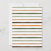 Invitation Baby shower Boy Boy Woodland (Dos)