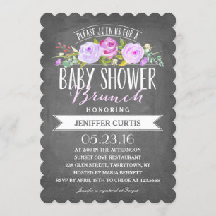 Invitation Baby shower Brunch