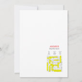 Invitation Baby shower Camo garçon - Nom modifiable, 5x7 (Dos)