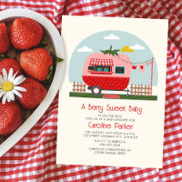 Baby shower Camper Berry Sweet Strawberry Market