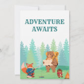 Invitation Baby shower Camping Adventure Await (Dos)
