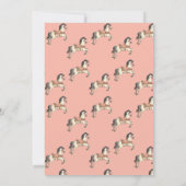 Invitation Baby Shower Carrousel Ancien 3 (Dos)