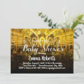 Invitation Baby shower carrousel Joyeux Parcours (Debout devant)