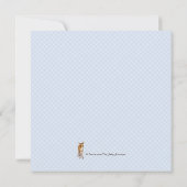 Invitation Baby Shower Cerf de Forêt (Dos)