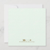 Invitation Baby Shower Cerf de Forêt (Dos)