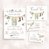 Invitation Baby Shower Chasse au Canard