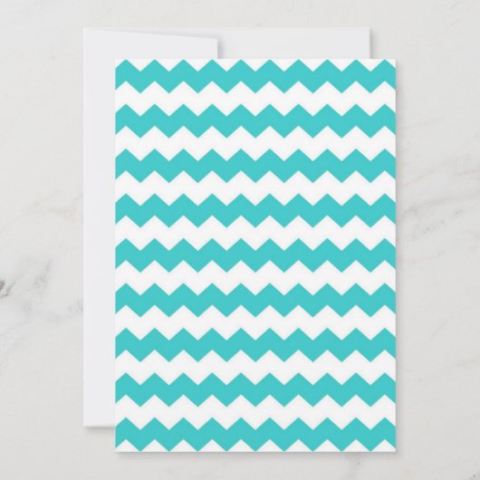 Invitation Baby shower Chevron (Dos)