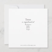 Invitation Baby shower Chevron (Dos)