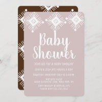 Baby shower Chocolat Chai Snowflake