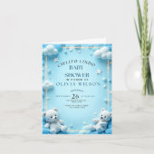 Invitation Baby shower Cielito Lindo (Devant)