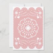 Invitation Baby shower Cielito Lindo Rose (Dos)