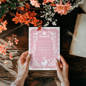 Invitation Baby shower Cielito Lindo Rose