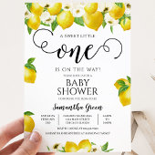 Invitation Baby-Shower Citron