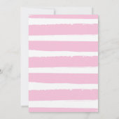 Invitation Baby shower citron Le Baby shower principal de la (Dos)